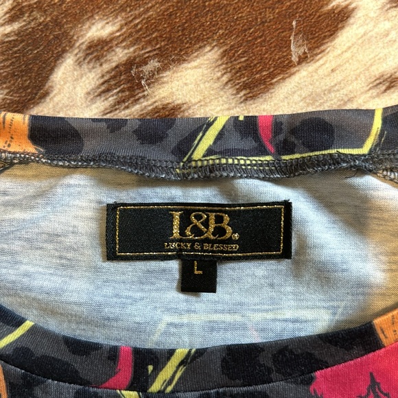 Short sleeve western top - Picture 2 of 2